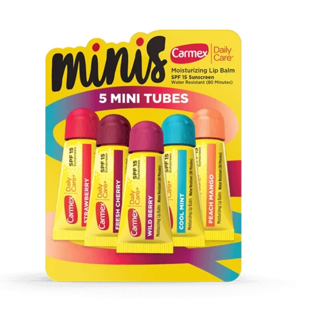 Carmex Mini Tubes (5 pack)
